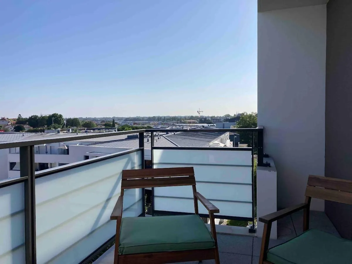 T2 Centre Ville Anglet Dernier Etage Parking En Sous-Sol Wifi Smart Tv Serviettes Et Draps Inclus Apartment